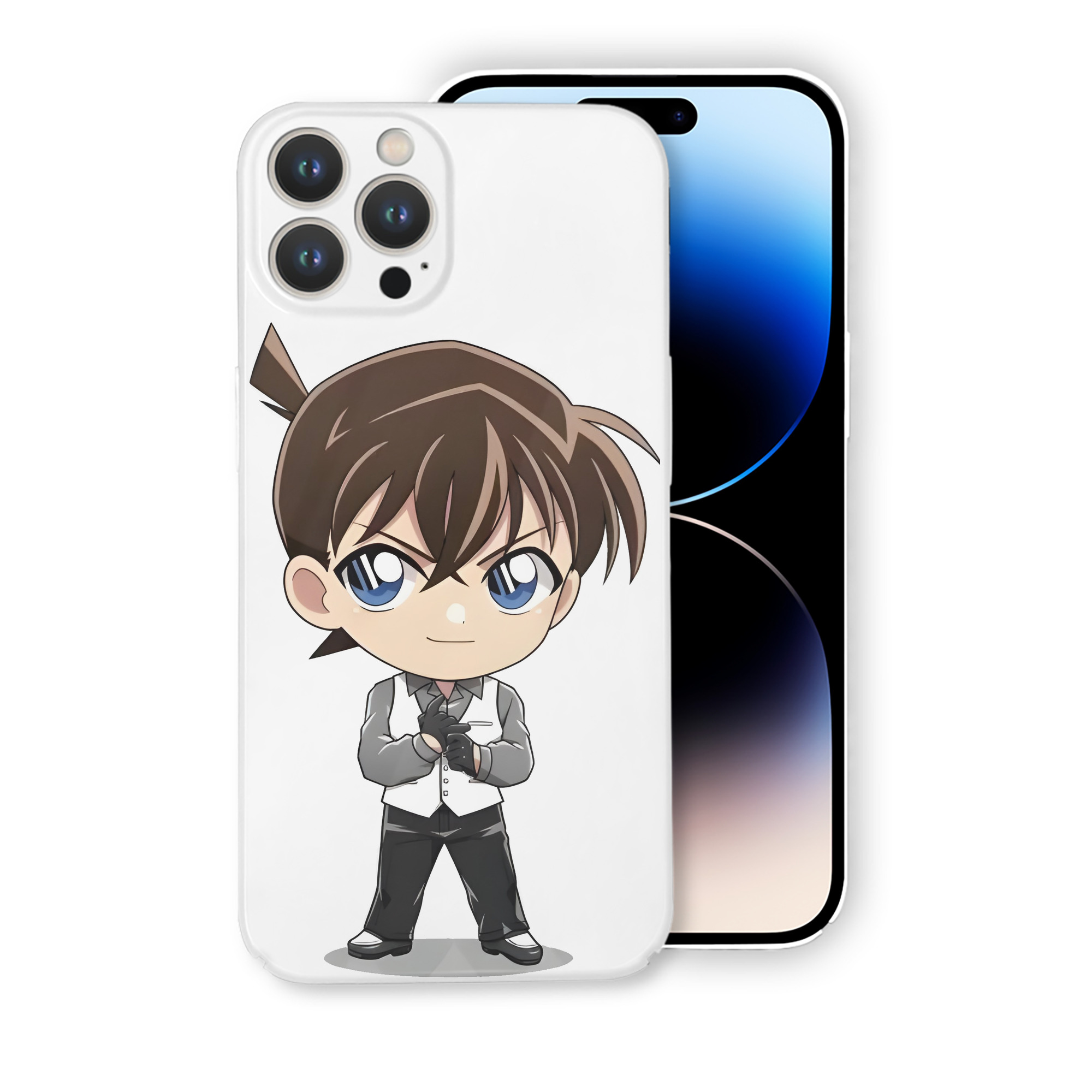 （画像用） 名探偵コナン 江戸川 コナン Detective Conan Conan Edogawa 【iPhone 14シリーズ対応】ハードケース